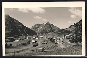 Ansichtskarte Hirschegg, Panorama mit Wildenstein
