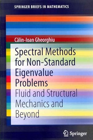 Immagine del venditore per Spectral Methods for Non-Standard Eigenvalue Problems : Fluid and Structural Mechanics and Beyond venduto da GreatBookPrices