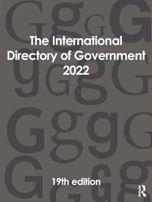 Bild des Verk�ufers f�r The International Directory of Government 2022 zum Verkauf von AHA-BUCH GmbH