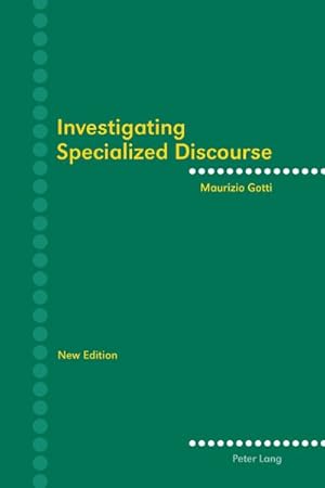 Seller image for Investigating Specialized Discourse for sale by GreatBookPrices