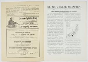 Über die Beziehungen zwischen Gebirgsbildung und Vulkanismus (pp.857-859, 4 Fig.).