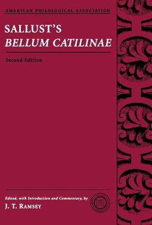Bild des Verkufers fr Sallust's Bellum Catilinae (Society for Classical Studies Texts & Commentaries) (Society for Classical Studies Texts & Commentaries) zum Verkauf von WeBuyBooks