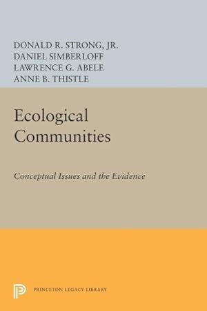 Bild des Verkufers fr Ecological Communities : Conceptual Issues and the Evidence zum Verkauf von GreatBookPrices