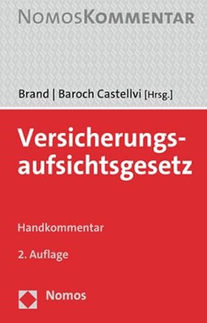 Seller image for Versicherungsaufsichtsgesetz : Handkommentar -Language: german for sale by GreatBookPrices