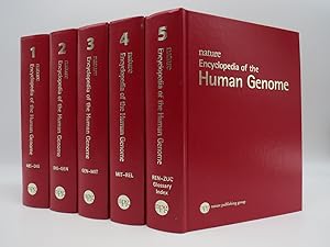 ENCYCLOPEDIA OF THE HUMAN GENOME, COMPLETE 5 VOLUME SET