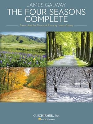 Seller image for Four Seasons Complete : Transcribed for Flute and Piano by James Galway Flute and Piano Reduction for sale by GreatBookPrices