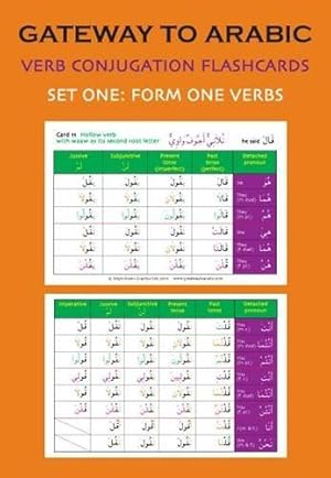 Imagen del vendedor de Gateway to Arabic Verb Conjugation Flashcards: Set One: Form One Verbs: 1 a la venta por WeBuyBooks