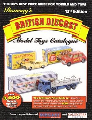 Bild des Verkufers fr Ramsay's British Diecast Model Toys Catalogue zum Verkauf von WeBuyBooks