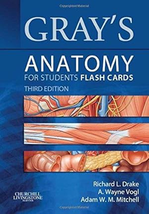 Bild des Verkufers fr Gray's Anatomy for Students Flash Cards: with STUDENT CONSULT Online Access, 3e zum Verkauf von WeBuyBooks