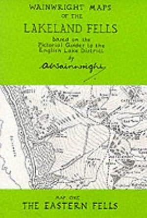 Bild des Verkufers fr Wainwright Maps of the Lakeland Fells: Eastern Fells Map 1 zum Verkauf von WeBuyBooks