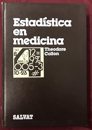 Bild des Verkufers fr Estadstica en medicina zum Verkauf von Libreria Anticuaria Camino de Santiago