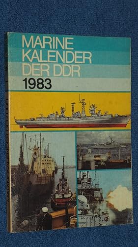 Imagen del vendedor de Marine Kalender der DDR 1983. a la venta por Versandantiquariat Ingo Lutter