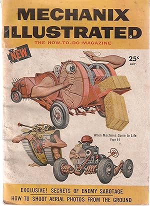 Mechanix Illustrated The How-To-Do Magazine October 1954