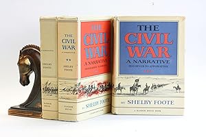 Seller image for The Civil War: A Narrative (3 VOLUME SET): Fort Sumter to Perryville; Fredericksburg to Meridian; Red River to Appomatox for sale by Arches Bookhouse