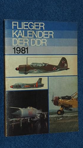 Flieger-Kalender der DDR 1981.