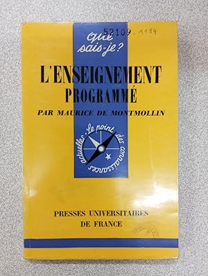 Imagen del vendedor de Que sais je? L'enseignement programm? a la venta por Dmons et Merveilles