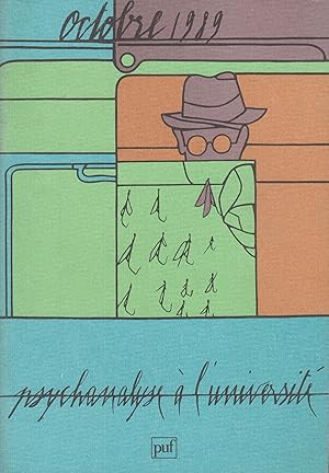 Imagen del vendedor de Psychanalyse  l'universit. Revue trimestrielle tome 14 - N55 Juillet 1989 a la venta por LIBRAIRIE PIMLICO