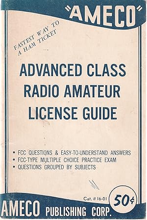 Seller image for Advanced Class Radio Amateur License Guide for sale by Book Booth