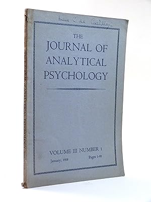 Seller image for The Journal of Analytical Psychology, Volume 3, Number 1 (Signed copy) for sale by Cox & Budge Books, IOBA