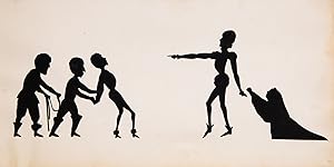 Silhouette illustration: The Recognition