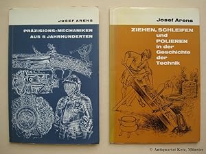 2 Bücher: (1) Ziehen, Schleifen und Polieren in der Geschichte der Technik. (2) Präzisions-Mechan...