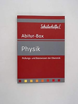 Immagine del venditore per Schlerhilfe Abitur-Box: Physik Prfungs- und Basiswissen der Oberstufe venduto da Antiquariat Buchhandel Daniel Viertel