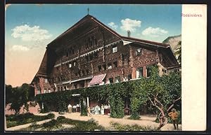 Ansichtskarte Rossinières, L`Hotel Grand-Chalet