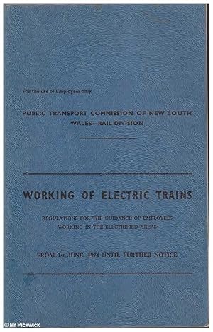 Working of Electric Trains: Regulations for Guidance of Employees