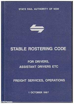 Stable Rostering Code for Drivers, Assistant Drivers etc.