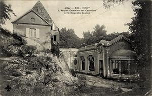 Ansichtskarte / Postkarte Vichy-Allier, ehemalige Domaine des Celestins, neue Quelle