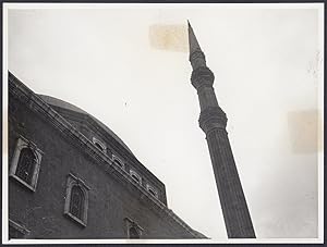 Egitto 1950, Il Cairo, Dettaglio di un obelisco, Fotografia vintage