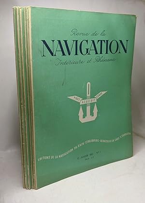 Revue de la navifation intérieure et Rhénane - 1963 - n°1 à 6