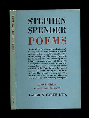 POEMS (Second edition - revised and enlarged, from the library of John Masefield O. M., Poet Laur...