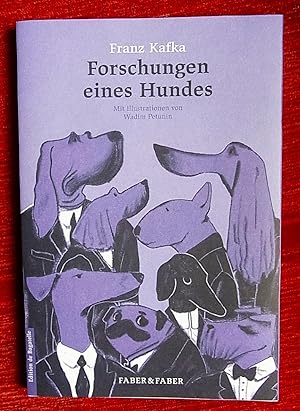 Bild des Verkufers fr Forschungen eines Hundes. Erzhlung. zum Verkauf von Antiquariat Seidel & Richter