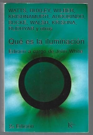 Imagen del vendedor de QUE ES LA ILUMINACION a la venta por Desvn del Libro / Desvan del Libro, SL