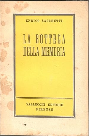 Seller image for La bottega della memoria for sale by Librora