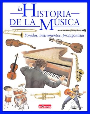 Bild des Verkufers fr La historia de la msica . zum Verkauf von Librera Astarloa