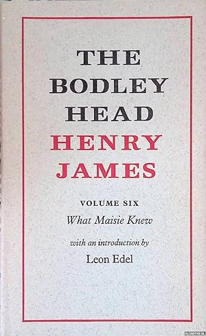 Immagine del venditore per The Bodley Head Henry James, volume VI: What Maisie Knew venduto da Klondyke