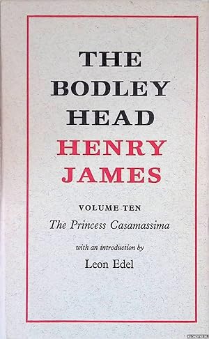 Seller image for The Bodley Head Henry James, volume X: The Princess Casamassima for sale by Klondyke
