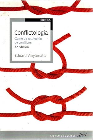 Imagen del vendedor de Conflictologa. Curso de resolucin de conflictos . a la venta por Librera Astarloa