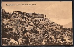 Cartolina Montecassino, Lato meridionale della Badia