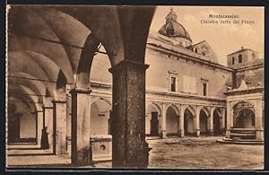 Cartolina Montecassino, Chiostro detto del Priore