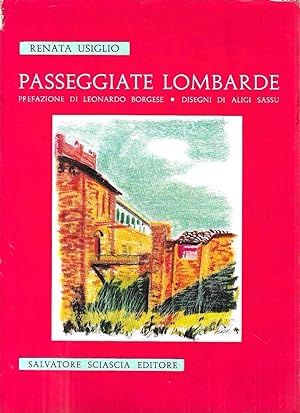 Seller image for Autografato ! Passeggiate lombarde for sale by Messinissa libri