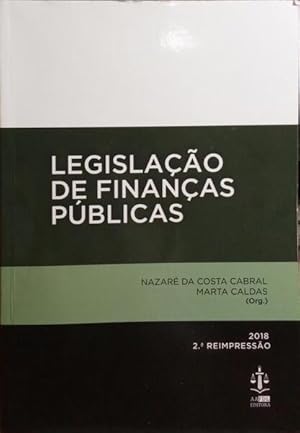 LEGISLAÇÃO DE FINANÇAS PÚBLICAS.