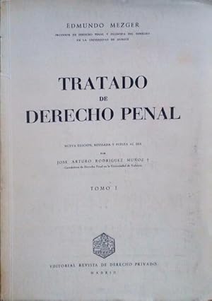 Imagen del vendedor de TRATADO DE DERECHO PENAL. a la venta por Livraria Castro e Silva