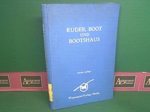 Imagen del vendedor de Ruder, Boot und Bootshaus. Der technische Ratgeber fr das gesamte Ruder- und Bootsgert. Herausgegeben vom Nationalsozialistischen Reichsbund fr Leibesbungen. Fachamt Rudern, Technische Abteilung. a la venta por Antiquariat Deinbacher