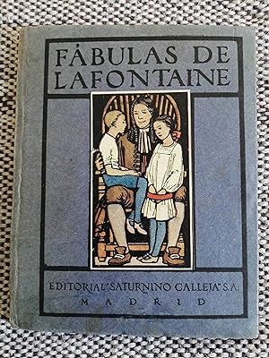 Imagen del vendedor de Las fabulas de La Fontaine : escogidas y traducidas en verso por E. Diez Canedo ; ilustraciones de T.C. Derrick a la venta por Perolibros S.L.