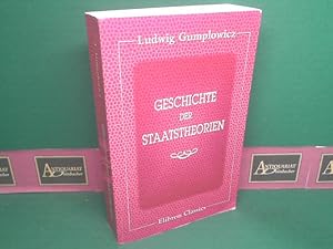 Imagen del vendedor de Geschichte der Staatstheorien. a la venta por Antiquariat Deinbacher