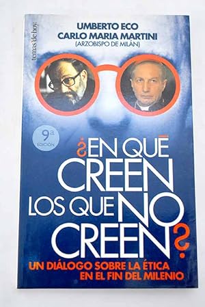 Imagen del vendedor de En qu creen los que no creen? a la venta por Alcan Libros