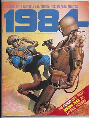 1984 Comic de la Fantasia y Ciencia Ficción para adultos.Nº 35 1º edición